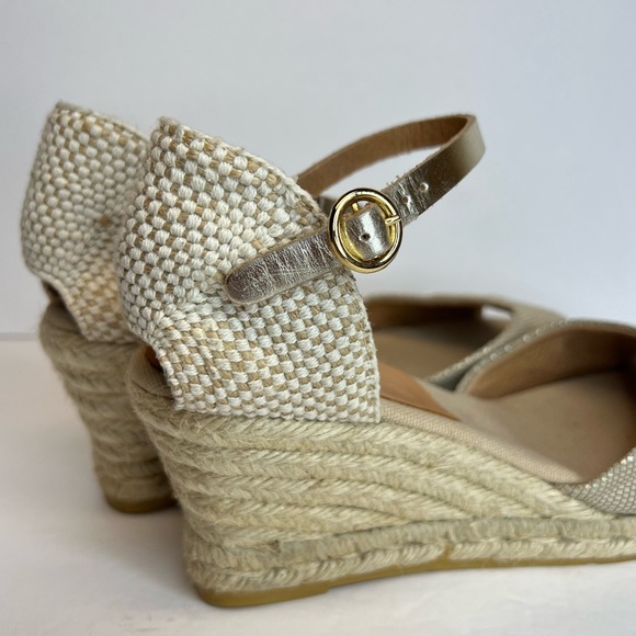 Kanna Womens Open Toe Wedge Espradilles Size 40EU/9US Made in Spain Superb! - Picture 9 of 14